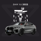 BMW x6 Película Protectora Transparente PPF para Interiores – Kit Completo