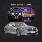 BMW Serie 7 Película Protectora Transparente PPF para Interiores – Kit Completo