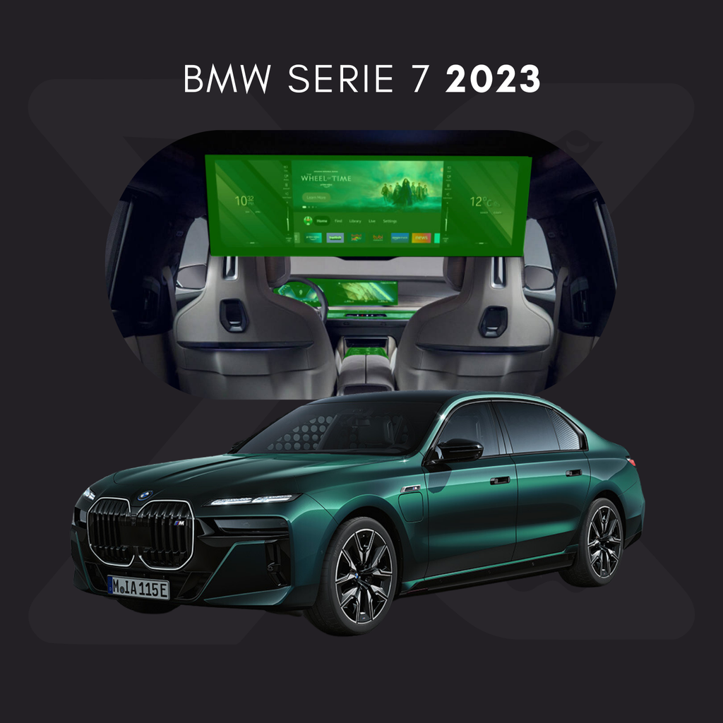 BMW Serie 7 Película Protectora Transparente PPF para Interiores – Kit Completo