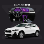 BMW x2 Película Protectora Transparente PPF para Interiores – Kit Completo