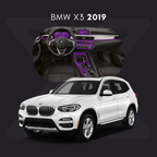 BMW x3 Película Protectora Transparente PPF para Interiores – Kit Completo