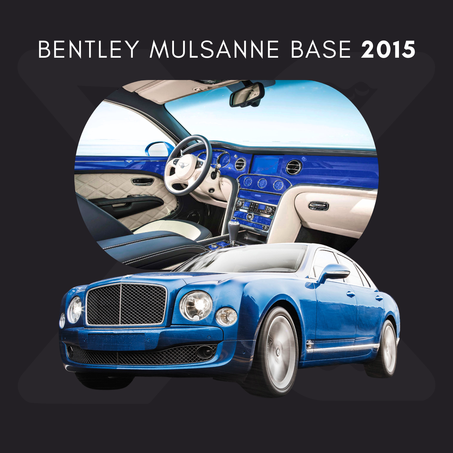 Bentley Mulsanne Base Película Protectora Transparente PPF para Interiores – Kit Completo