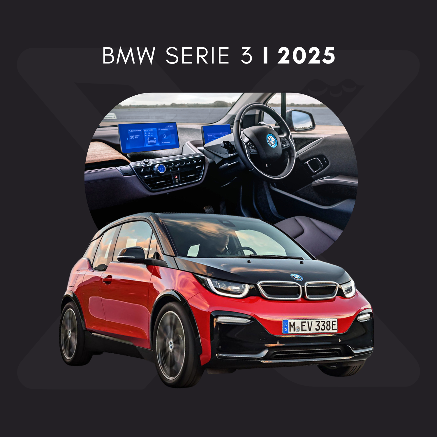 BMW Serie 3 i Película Protectora Transparente PPF para Interiores – Kit Completo
