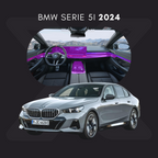 BMW Serie 5 i Película Protectora Transparente PPF para Interiores – Kit Completo