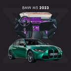 BMW m3 Película Protectora Transparente PPF para Interiores – Kit Completo