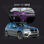 BMW x5 Película Protectora Transparente PPF para Interiores – Kit Completo