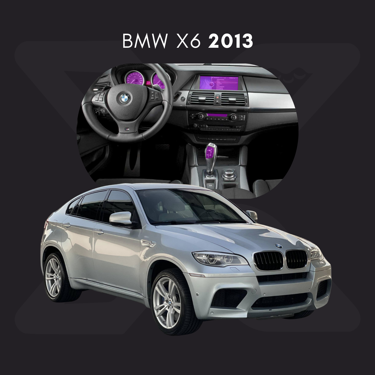 BMW x6 Película Protectora Transparente PPF para Interiores – Kit Completo