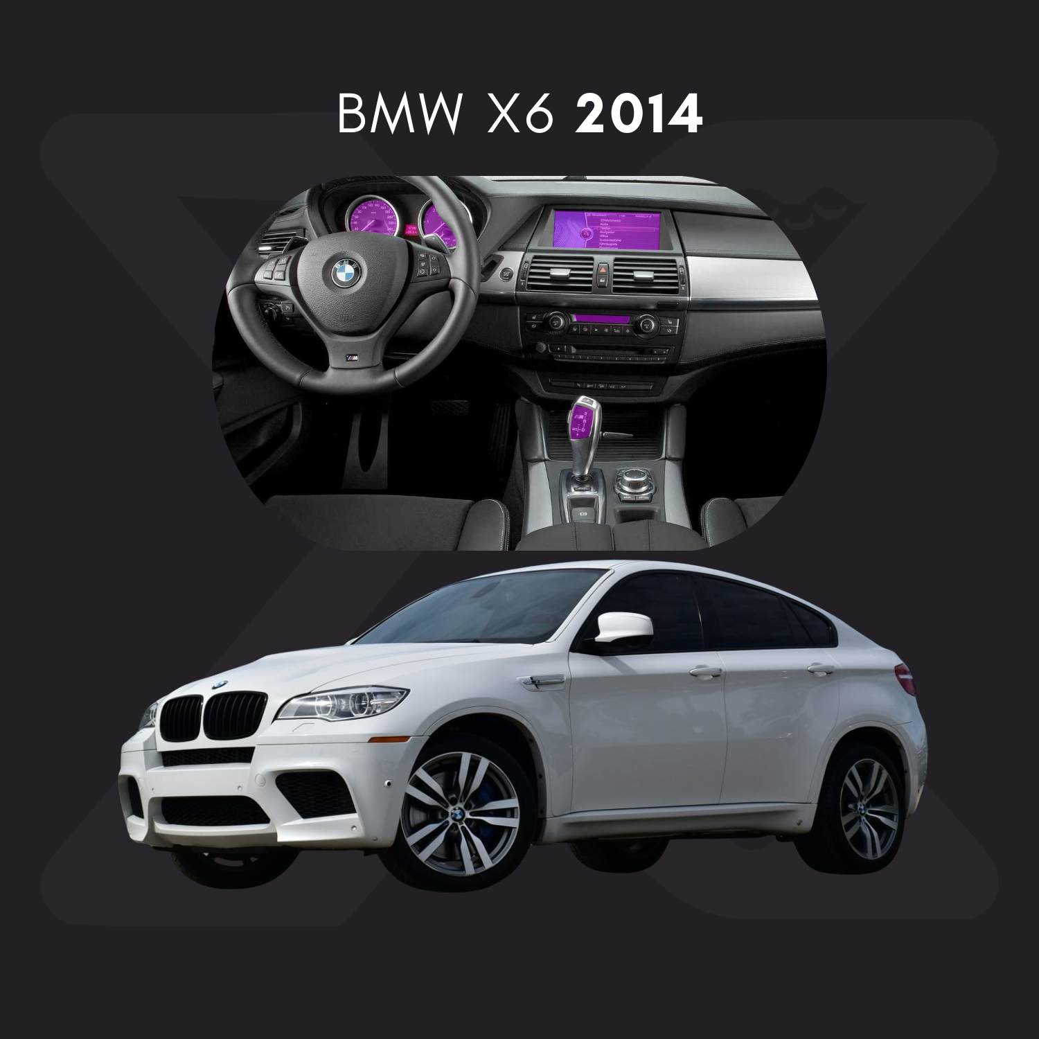 BMW x6 Película Protectora Transparente PPF para Interiores – Kit Completo