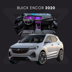 Buick Encor Película Protectora Transparente PPF para Interiores – Kit Completo