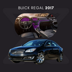 Buick Regal Película Protectora Transparente PPF para Interiores – Kit Completo