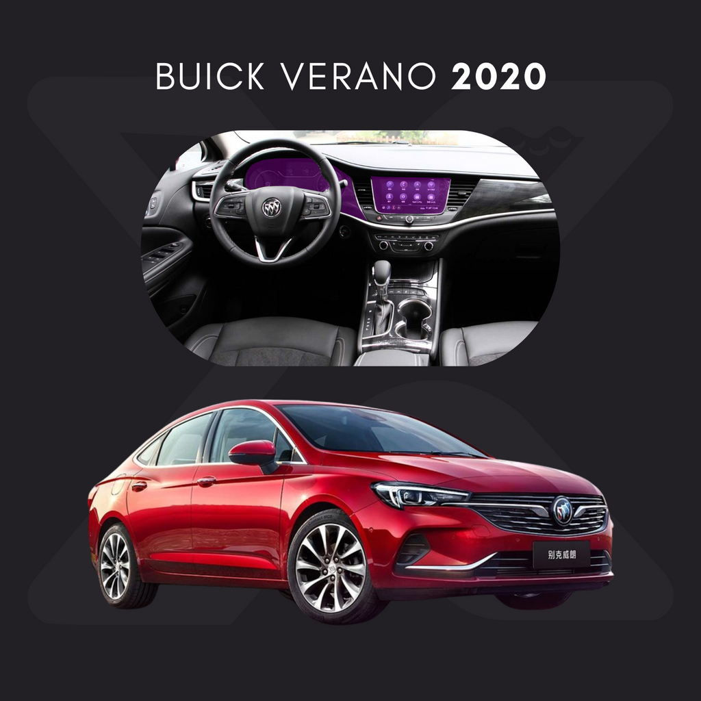Buick Verano Película Protectora Transparente PPF para Interiores – Kit Completo