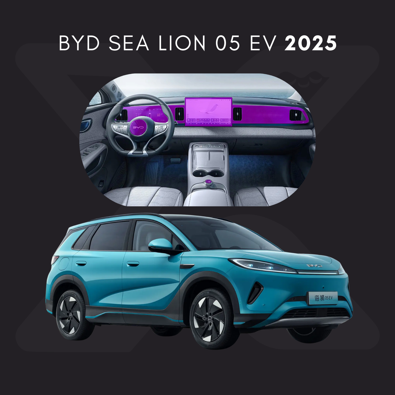 BYD Sea Lion 05 EV Película Protectora Transparente PPF para Interiores – Kit Completo