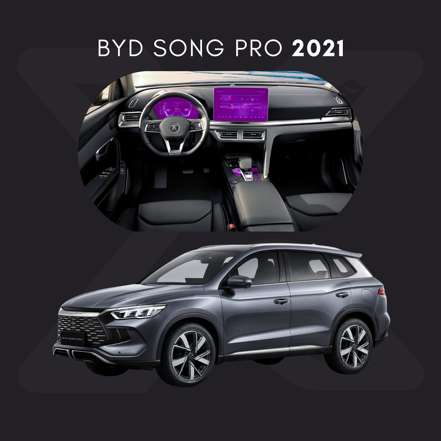 BYD Song Pro Película Protectora Transparente PPF para Interiores – Kit Completo