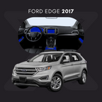 Ford Edge Película Protectora Transparente PPF para Interiores – Kit Completo