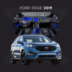 Ford Edge Película Protectora Transparente PPF para Interiores – Kit Completo