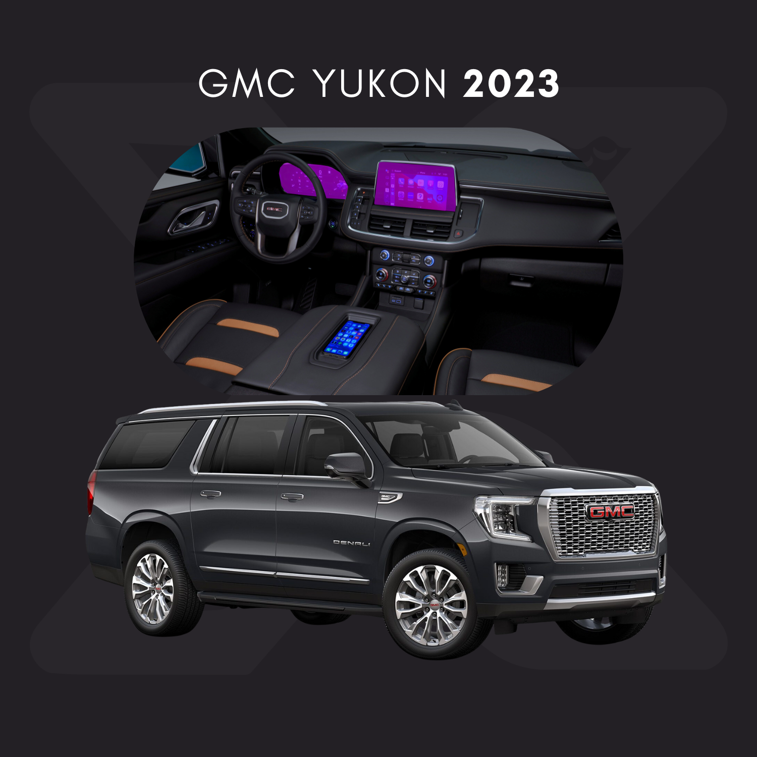 GMC Yukon Película Protectora Transparente PPF para Interiores – Kit Completo