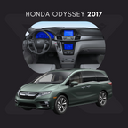 Honda Odyssey Película Protectora Transparente PPF para Interiores – Kit Completo