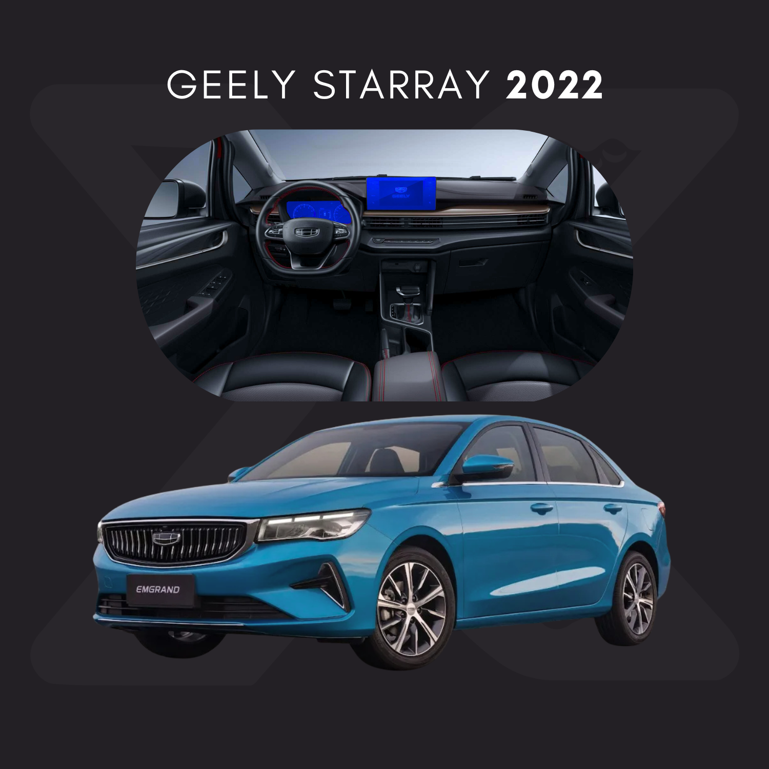 GEELY Starray Película Protectora Transparente PPF para Interiores – Kit Completo