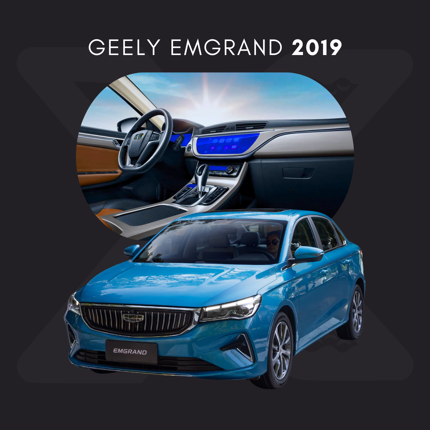 GEELY Emgrand Película Protectora Transparente PPF para Interiores – Kit Completo