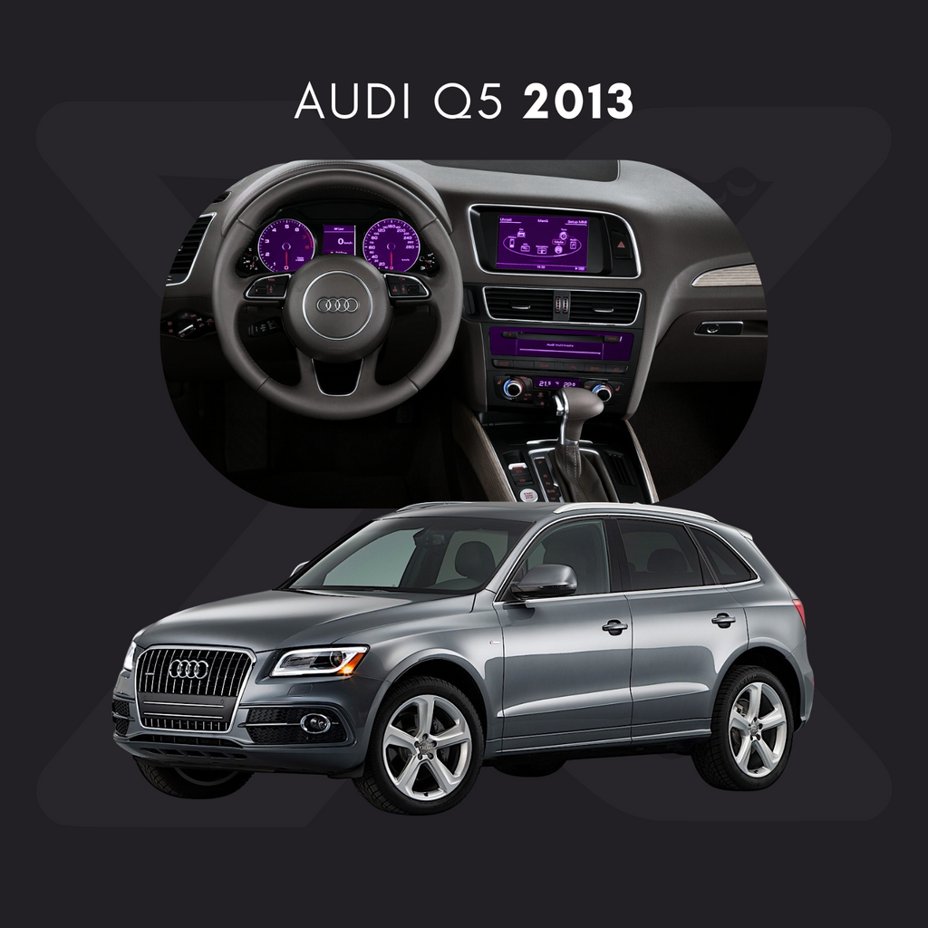 Audi Q5 Película Protectora Transparente PPF para Interiores – Kit Completo