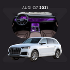Audi Q7 Película Protectora Transparente PPF para Interiores – Kit Completo