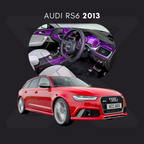 Audi RS 6 Película Protectora Transparente PPF para Interiores – Kit Completo