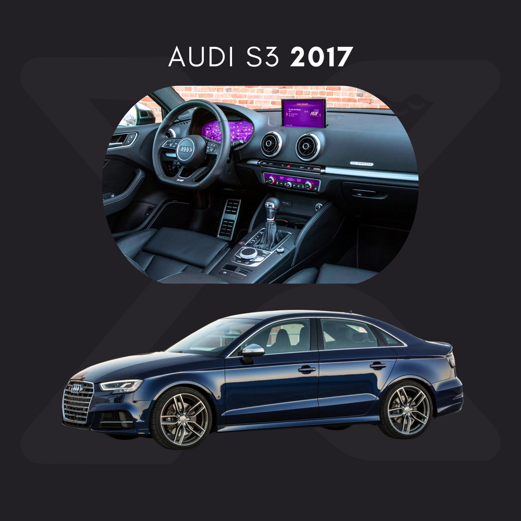Audi S3 Película Protectora Transparente PPF para Interiores – Kit Completo