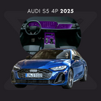Audi S5 (4 Puertas) Película Protectora Transparente PPF para Interiores – Kit Completo