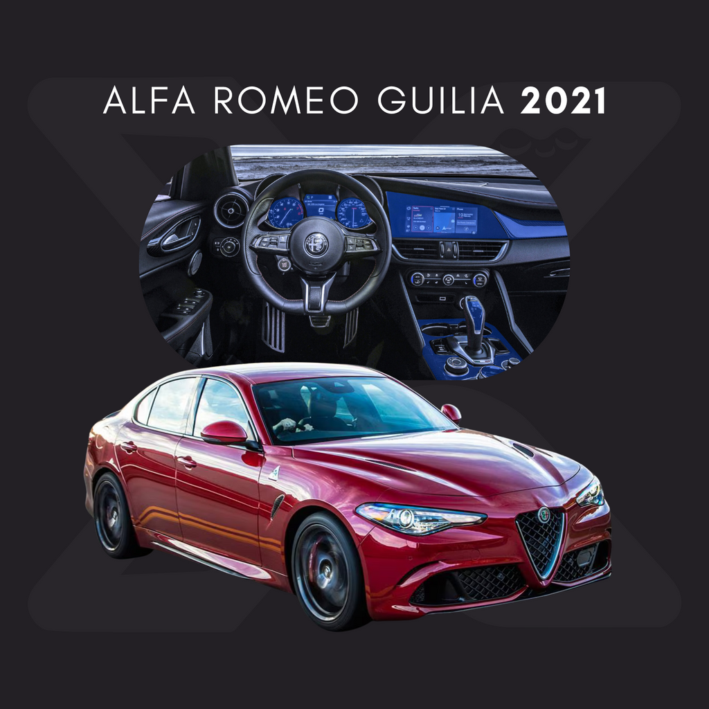 Alfa Romeo Giulia Película Protectora Transparente PPF para Interiores – Kit Completo