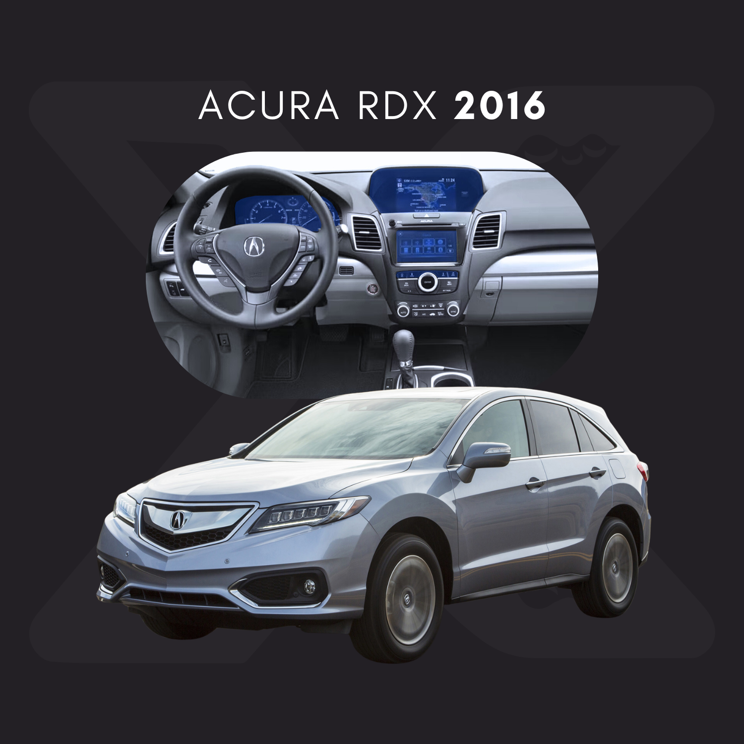 Acura RDX Película Protectora Transparente PPF para Interiores – Kit Completo