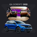 KIA Sorento Película Protectora Transparente PPF para Interiores – Kit Completo