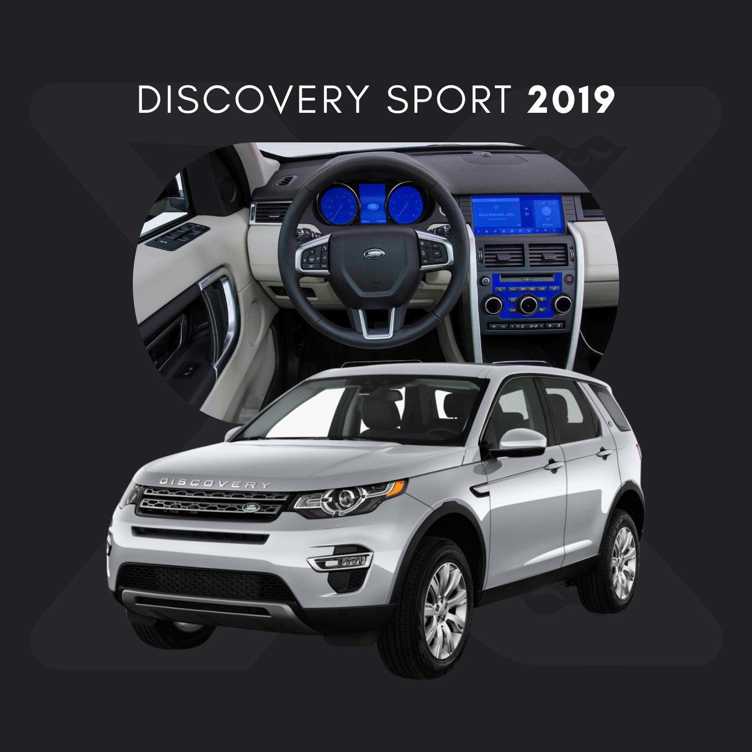 Land Rover Discovery Sport Película Protectora Transparente PPF para Interiores – Kit Completo