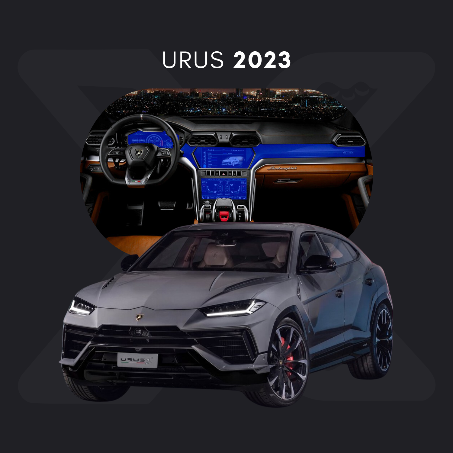 Lamborghini Urus Película Protectora Transparente PPF para Interiores – Kit Completo